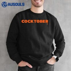 Happy Cocktober Halloween Costume Funny Halloween Sweatshirt