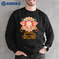 Happy Diwali Festival of Light Hindu Indian  Mens & Womens Sweatshirt