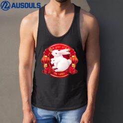 Happy Lunar New Year 2023 Cute Chinese Rabbit Decorations Tank Top