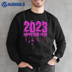 Happy New Year 2023 Ballon and Confetti New Year's Eve Sweatshirt