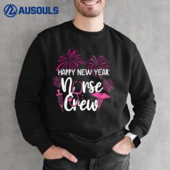 Happy New Year 2023 Nurse Crew Nursing New Years Mens Womens Sweatshirt