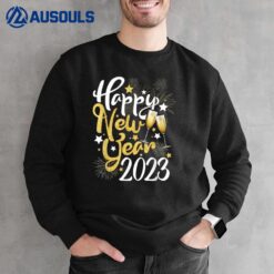 Happy New Year NYE 2023 Funny New Years Eve Countdown Family  Ver 2 Sweatshirt