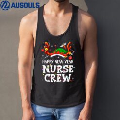 Happy New Year Nurse Crew Santa Favorite Nurse Christmas Tank Top