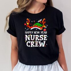 Happy New Year Nurse Crew Santa Favorite Nurse Christmas T-Shirt