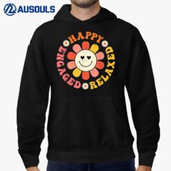 Happy Relaxed Engaged Aba Bcba Behavioral Health Technician Hoodie