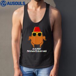 Happy Thanksgiving Turkey Funny Outfit Tank Top