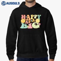 Happy as a Little  Big Sorority Reveal Retro Flower Happy T Hoodie