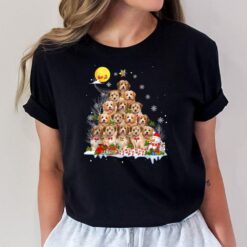 Havanese Dog Lover Matching Santa Christmas Tree T-Shirt