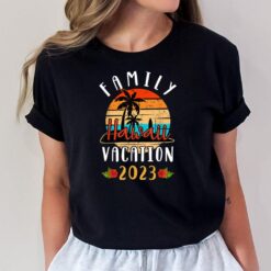 Hawaii Trip 2023 Reunion Family Trip Vacation Beach Sunset T-Shirt