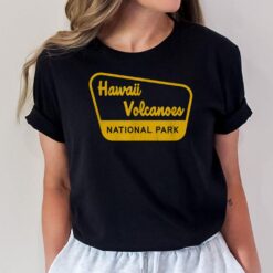 Hawaii Volcanoes National Park Vintage Inspired Sign Graphic T-Shirt