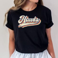 Hawks Sports Name Vintage Retro Gift Men Women Boy Girl T-Shirt