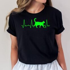 Heartbeat Cat T-Shirt