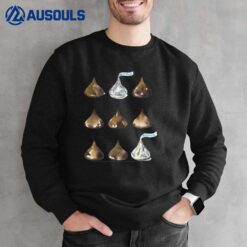 Hershey's Kisses Multiple Grid Design Sweatshirt