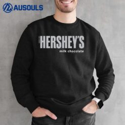 Hershey's Milk Chocolate Candy Wrapper Logo Sweatshirt