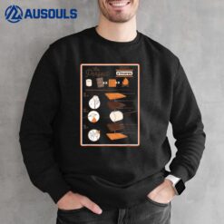 Hershey's The Perfect S'more Diagram Sweatshirt