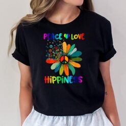 Hippie Flower Peace Soul Love Happy T-Shirt