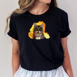 Hiss The Rock Music Cat T-Shirt