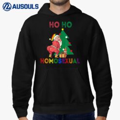 Ho Ho Homosexual Christmas Santa Holiday Gay Pride Pajamas Hoodie