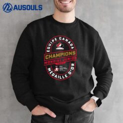 Hockey Canada Gold Medal World Junior Champions Sweatshirt