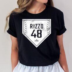 Home Plate Gameday Anthony Rizzo New York MLBPA T-Shirt