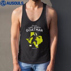 Home of Lake Worth Goatman - Texas USA Cryptid Tank Top