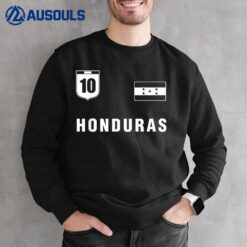 Honduras Soccer Team Jersey Blue Honduras Apparel Design Sweatshirt