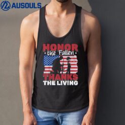 Honor The Fallen Thanks The Living Veterans Day Ver 1 Tank Top
