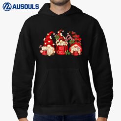 Hot Cocoa Gnomes Drink Hot Chocolate Watch Christmas Movies Hoodie