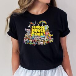 House Rock School Animated Cartoons Back To School Vintage T-Shirt