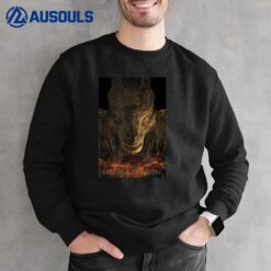 House of the Dragon Syrax Fire And Blood Poster Sweatshirt