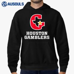 Houston Gamblers Logo Hoodie