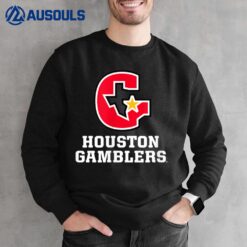 Houston Gamblers Logo Sweatshirt