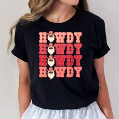 Howdy Howdy Howdy Santa Merry Christmas Cowboy T-Shirt