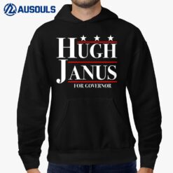 Hugh Janus Funny Humor Political Hoodie