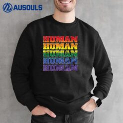 Human Flag Pride Sweatshirt