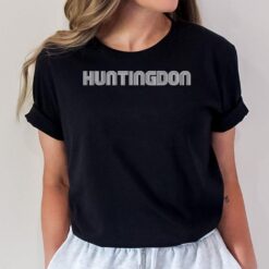 Huntingdon Vintage Retro College Style Funny T-Shirt