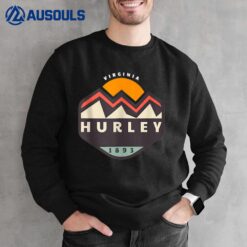Hurley Virginia Vintage 1980s Graphic 80's Hurley Sweatshirt