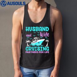 Husband Wife Cruising Partners for Life Tank Top