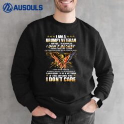 I Am A Grumpy Veteran Ver 2 Sweatshirt