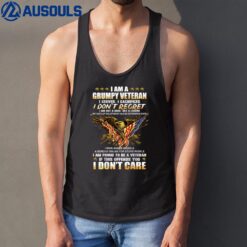 I Am A Grumpy Veteran Ver 2 Tank Top