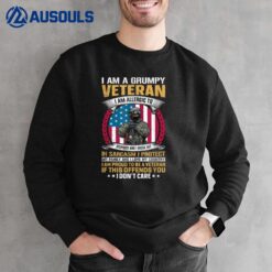 I Am A Grumpy Veteran Sweatshirt