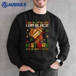 I Am Black History Month African American For Womens Girls Sweatshirt