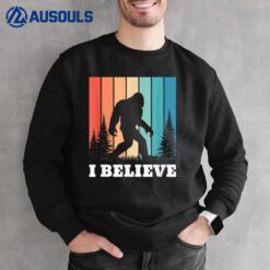 I Believe in Bigfoot Yeti Sasquatch Sweatshirt