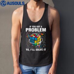 Yo I'll Solve It Funny Speed Cubing Hoodie