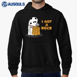 I Got A Rock Funny Halloween Trick Or Treat Ghost Hoodie