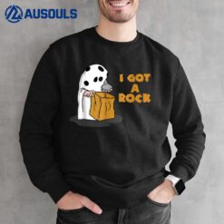 I Got A Rock Funny Halloween Trick Or Treat Ghost Sweatshirt