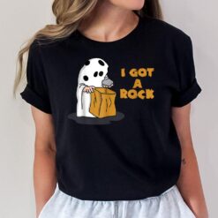 I Got A Rock Funny Halloween Trick Or Treat Ghost T-Shirt