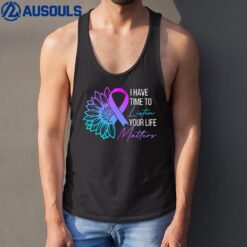 I Have Time To Listen Mental Health Suicide Awareness Women Tank Top