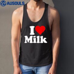 I Love Heart Milk Tank Top