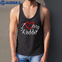 I Heart My Rabbit Hoodie